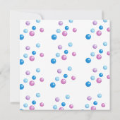 Eis Cream Birthday Girls Kinder Hier ist der Schuh Einladung (Rückseite)