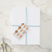 Eis Cream Cones Gift Tags Geschenkanhänger (Mit Garn)