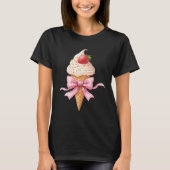 Eis Cream Coquette Bow T-Shirt (Vorderseite)