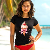 Eis Cream Coquette Bow T-Shirt