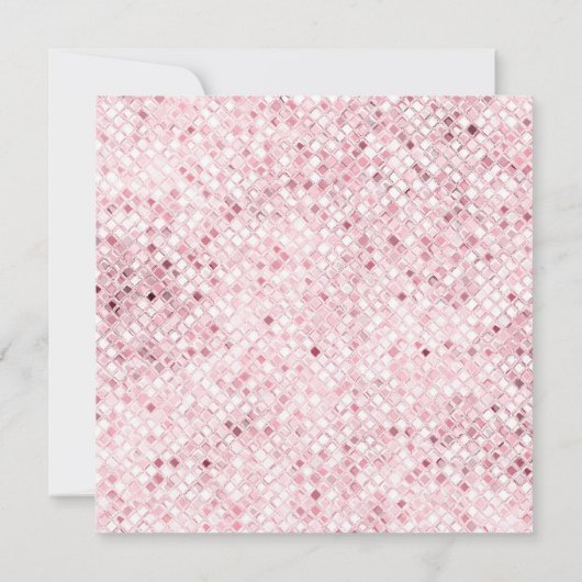 Eis Cream Gender Reveal Party Ein Mädchen Dankeskarte (Rückseite)