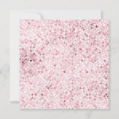 Eis Cream Gender Reveal Party Ein Mädchen Dankeskarte (Rückseite)