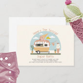 Eis Cream Light Pink Babydusche Windelwindeln Begleitkarte