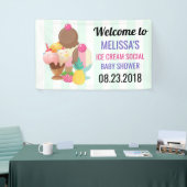 Eis Cream Social Baby Shooting Event Banner (Messeveranstaltung)