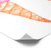 Eis Cream'd Yes Brautparty Sie ist aufgedeckt Poster (Ecke)