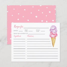 Eis Creme Brautparty Rezept Karte