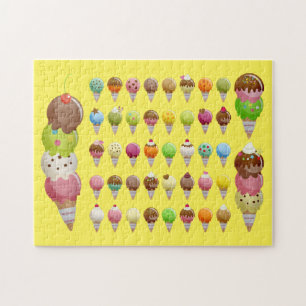 Eis Creme Delight Yummy Süßigkeiten Puzzle