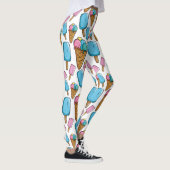Eis-Creme-Leggings Leggings (Rechts)