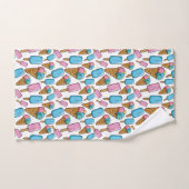Eis Creme Pattern Handtuchhandtuch Set (Handtuch)