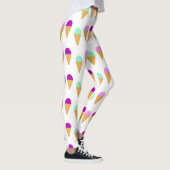 Eis Creme Pattern Leggings (Rechts)
