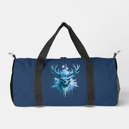 Eis-Dämonenschädel-Turnbeutel Duffle Bag (Vorderseite)