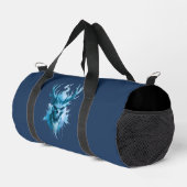 Eis-Dämonenschädel-Turnbeutel Duffle Bag (Rechte Ecke)