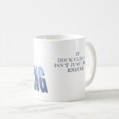 Eis, das, wie das Klettern nur glatter klettert Kaffeetasse (VorderseiteRechts)