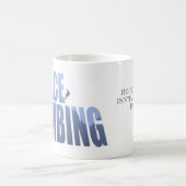 Eis, das, wie das Klettern nur glatter klettert Kaffeetasse (Mittel)