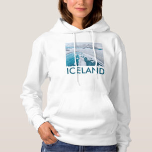 Eis des gefrorenen Gletschers, Island Hoodie