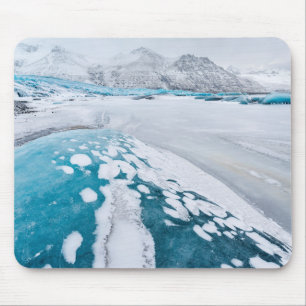 Eis des gefrorenen Gletschers, Island Mousepad