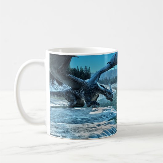 Eis-Drache Kaffeetasse (Links)