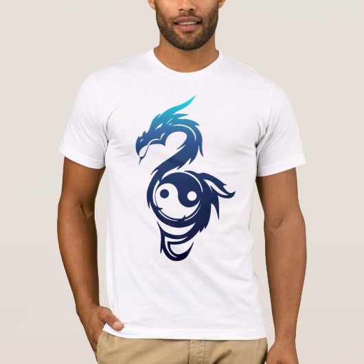 Eis-Drache T-Shirt (Vorderseite)