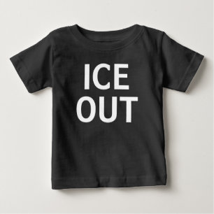 Eis draußen baby t-shirt
