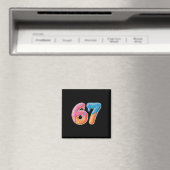 Eis Drip Six Seven 6 7 Meme 67 Magnet (In Situ (Geschirrspüler))