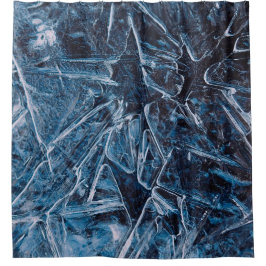 Eis Duschvorhang (Vorderseite)