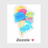 Eis Eis Baby Aufkleber (Blatt)