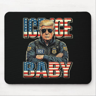 Eis Eis Von Trump Lustiger Trump Meme 2026 Retro Mousepad