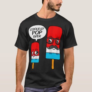 Eis Fathers Day Popsicle Daddy Sweet Dessert T-Shirt