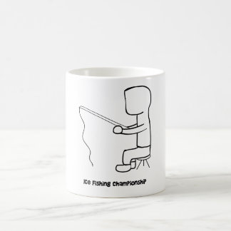 Eis-Fischen-Meisterschafts-Tassen-/Kaffeetasse Kaffeetasse