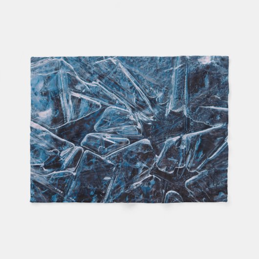 Eis Fleecedecke (Vorderseite (Horizontal))