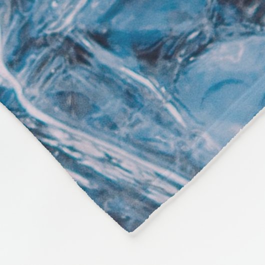 Eis Fleecedecke (Ecke)