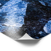 Eis Fotodruck (Ecke)