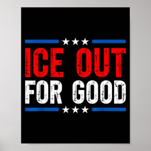 Eis für immer raus Shirt Eis für immer raus Fette  Poster