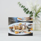 Eis für Sie Postkarte (Stehend Vorderseite)