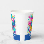 Eis Geburtstagsparty Pappbecher (Rechts)