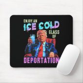 Eis genießt ein eiskaltes Gl der Deportation 1 Mousepad (Mit Mouse)