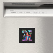 Eis genießt ein eiskaltes Gl der Deportation Magnet (In Situ (Geschirrspüler))