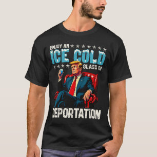 Eis genießt ein eiskaltes Gl von Deportation Shirt
