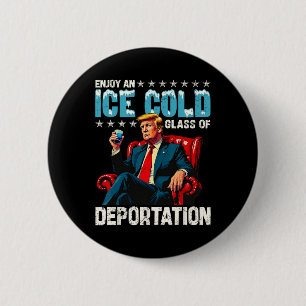 Eis genießt ein eiskaltes Gl von Deportation Shirt Button