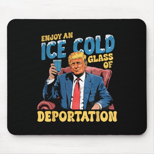 Eis genießt eine Eiskalte GL der Deportation Funny Mousepad (Vorne)
