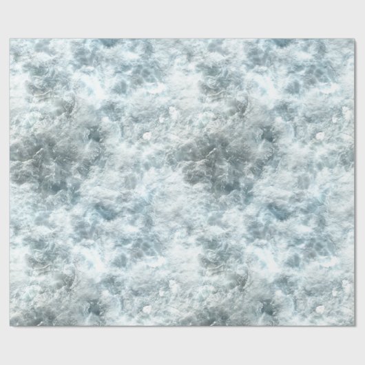 Eis Geschenkpapier (Flach)