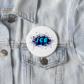 Eis-Graffiti-Typografie-Urban-Street-Art-Design Button (Beispiel)