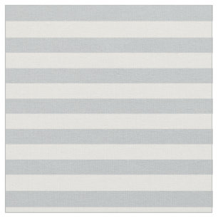 Eis grau u. Weiß Striped Stoff
