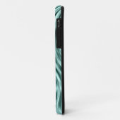 Eis-Grün kurvte Glasdruck iPhone 5 Case-Mate Hülle (Hinten/Links)