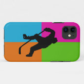 Eis-Hockey Case-Mate iPhone Hülle (Rückseite (Horizontal))