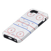 Eis-Hockey-Eisbahn Case-Mate iPhone Hülle (unten)