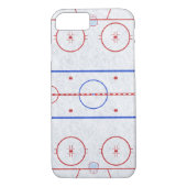 Eis-Hockey-Eisbahn Case-Mate iPhone Hülle (Rückseite)