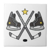 . Eis-Hockey-Gang Fliese (Vorderseite)
