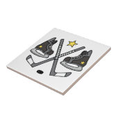 . Eis-Hockey-Gang Fliese (Seite)