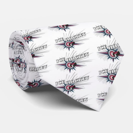 Eis-Hockey Krawatte (Gerollt)